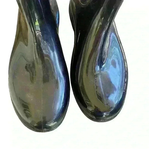 Sloggers Waterproof Women’s Rain Boots Size 9 Mid-Calf Mud & Muck Boots Black - Picture 6 of 11